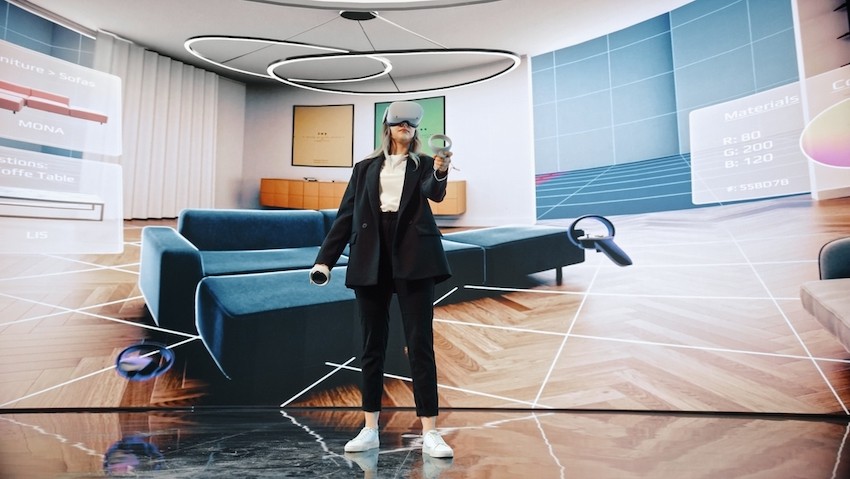 use of virtual reality at home design