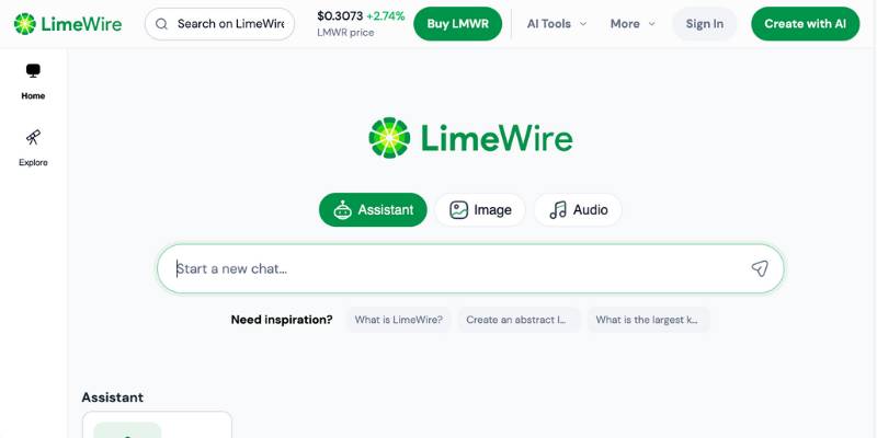 LimeWire tool