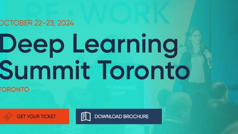 deeplearning summit toronto