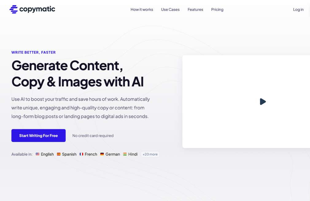 copymatic ai seo writer