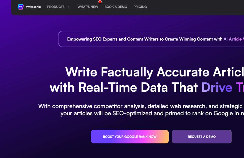 writesonic ai content generator