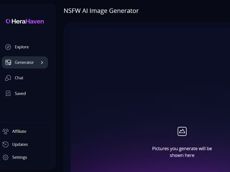 herahaven unfiltered image generator