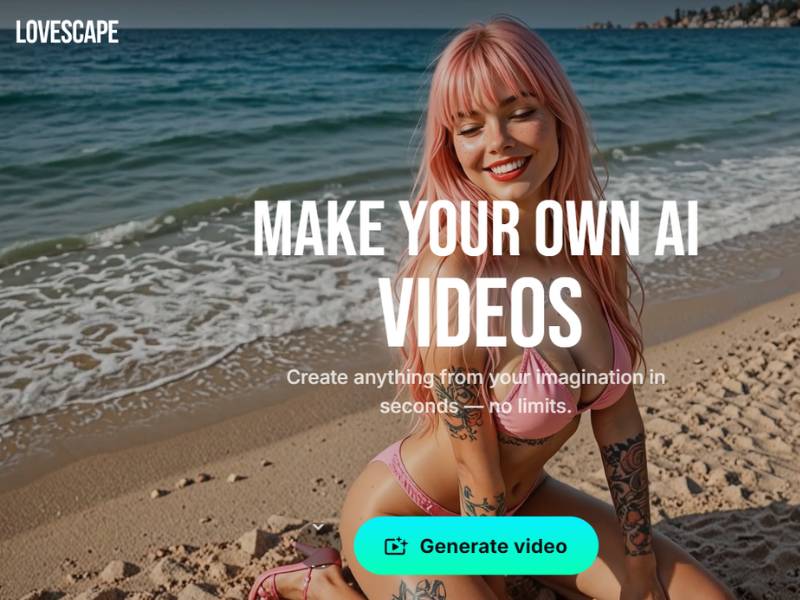 lovescape ai app video