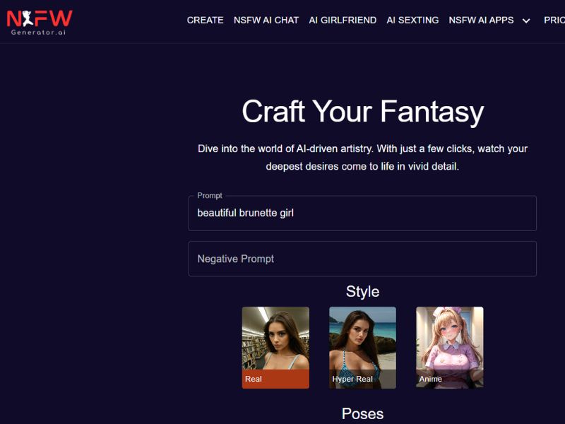 nsfw art generator uncensored image generator