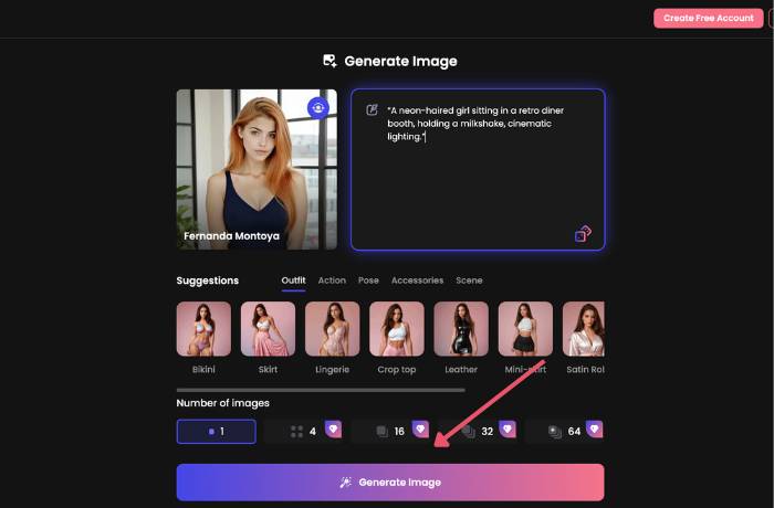 candy ai image generator generate image