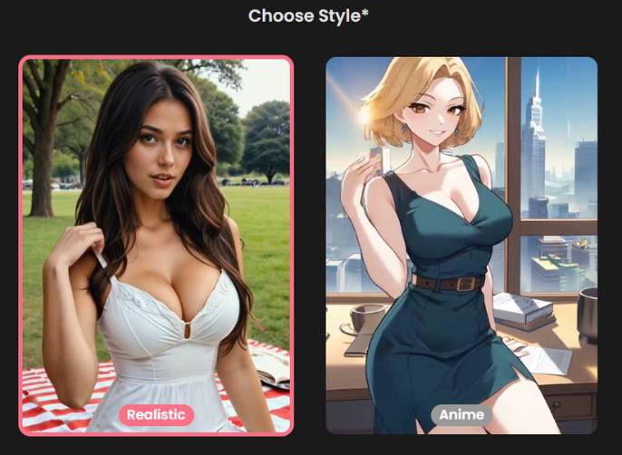 step1- choose style