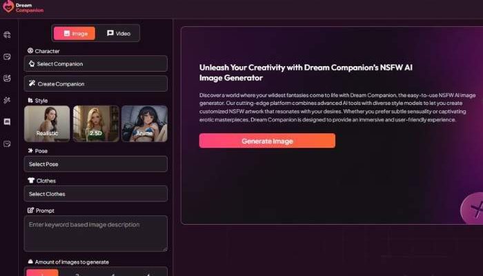 Mydreamcompanion Image generator