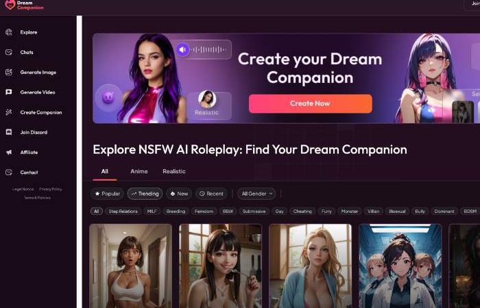 Mydreamcompanion Uncensored Chat