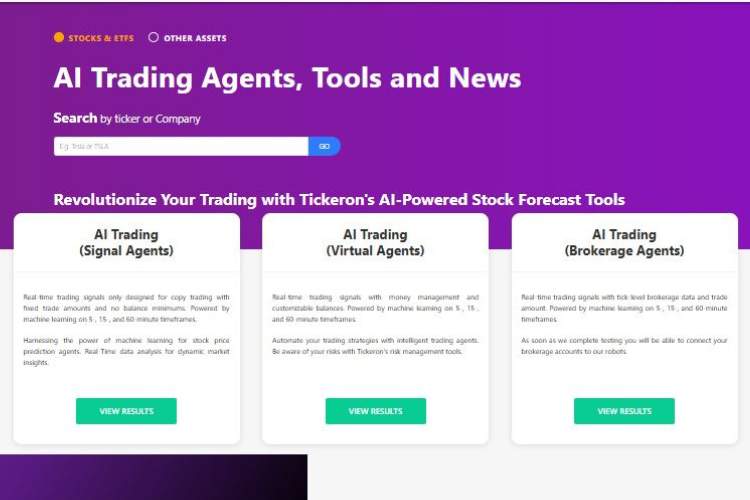 Tickeron review