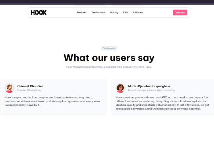 Who's hoox actually for