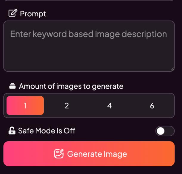 step 4 - prompt and generate