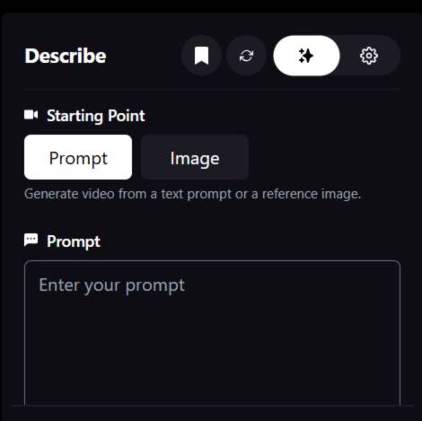 step2 - select prompt or image