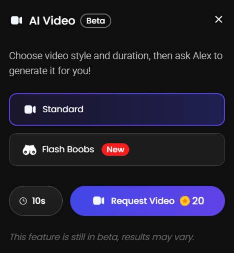 step3 - choose video style and duration
