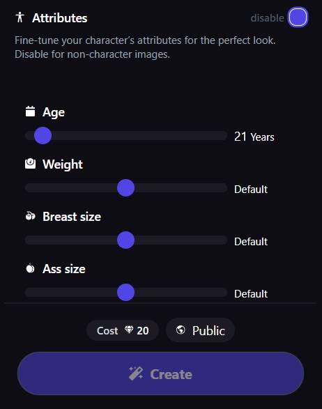 step4 - select attributes