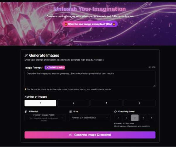 freeGF ai image generator