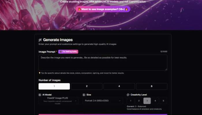 freeGF ai image generator