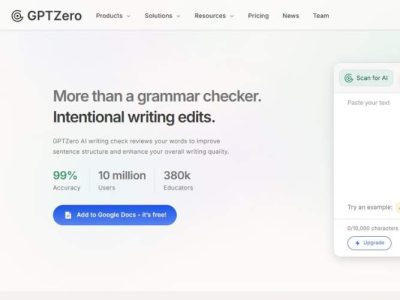 gptzero grammar checker