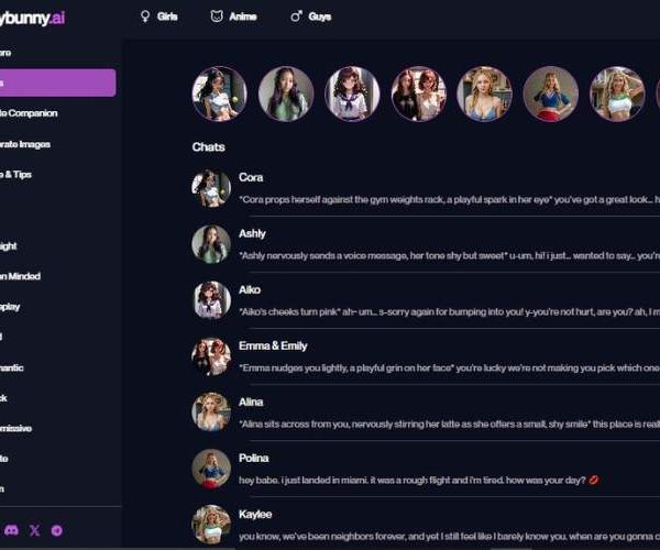 mybunny ai nsfw chat