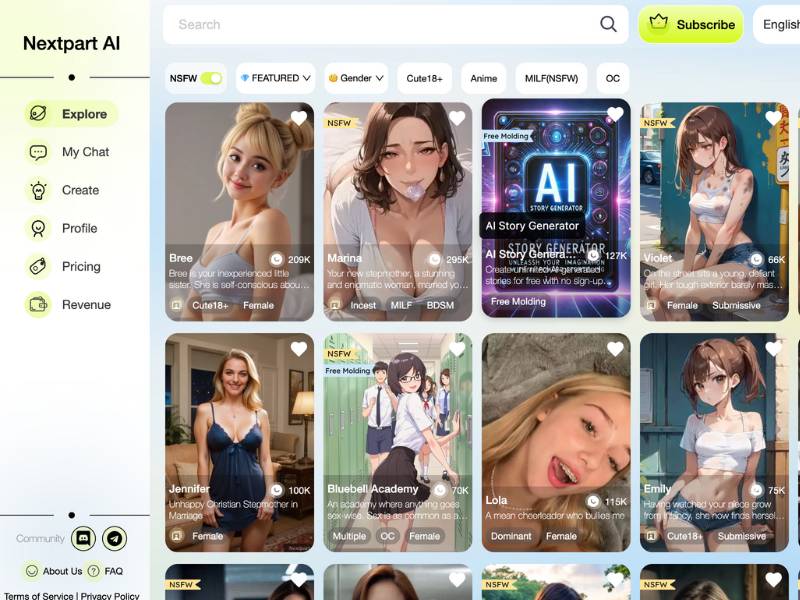 nextpartai app