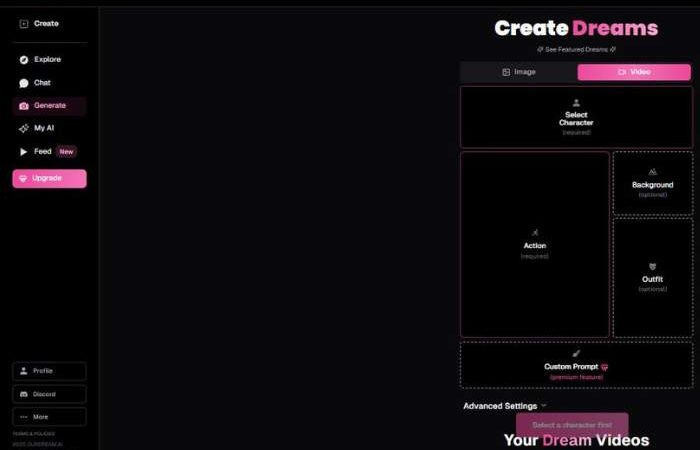 ourdream video generator