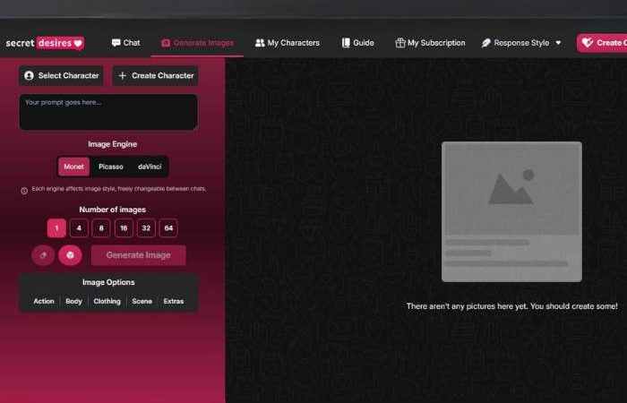 secretdesires ai image generator