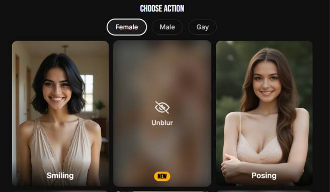 step1- choose action