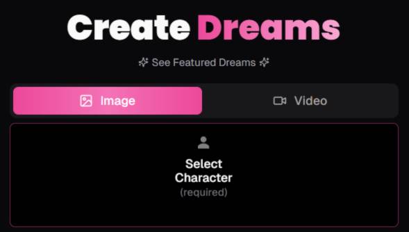 step1 - select character