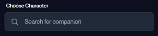 step2 - choose character