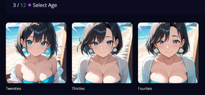 step3 - select age