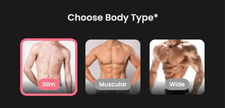 step4 - choose body type