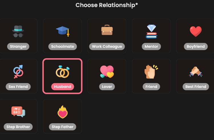 step7 - choose relationship