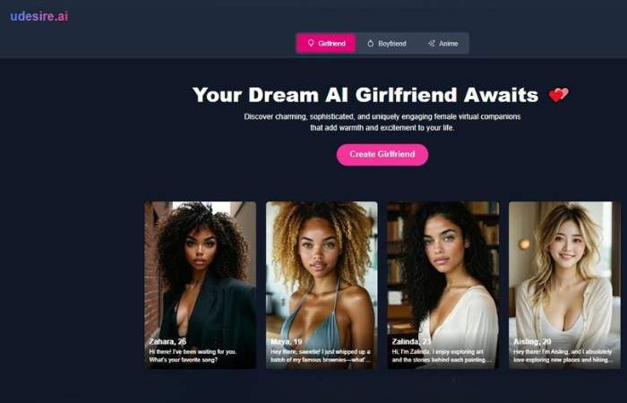 udesire ai uncensored chat