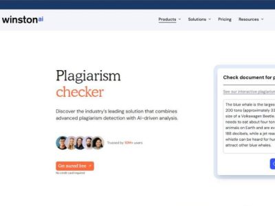 winston ai plagiarism checker