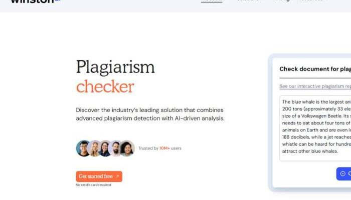 winston ai plagiarism checker