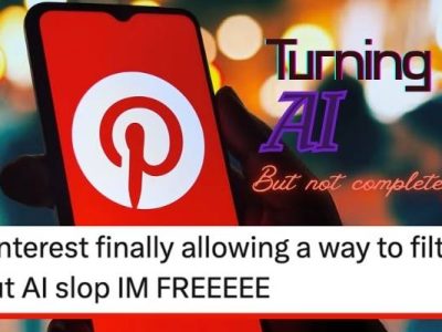 pinterest gives users the power to “turn down the ai” — but not completely
