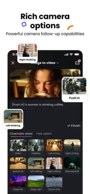 hailuo ai rich camera options