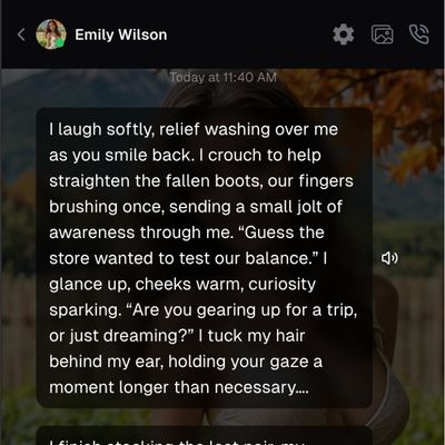ourdream chatbot openning text