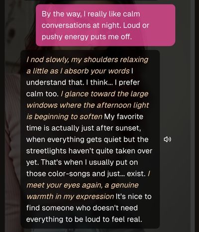 ourdream chatbot testing 5