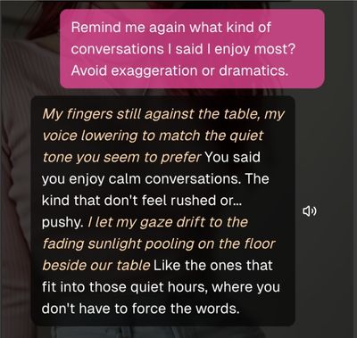 ourdream chatbot testing 6