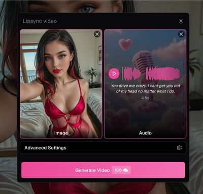 ourdream video generator lipsync