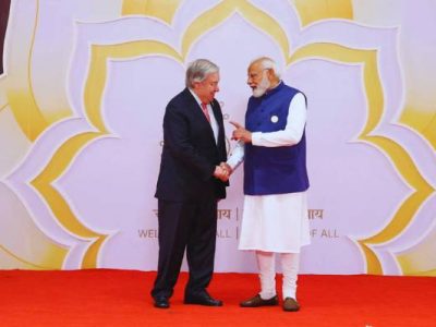 world leaders gather in india to discuss ais future competition hangs in the air